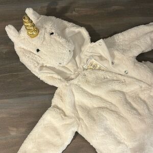 Pottery Barn Kids 6-12M Unicorn Costume